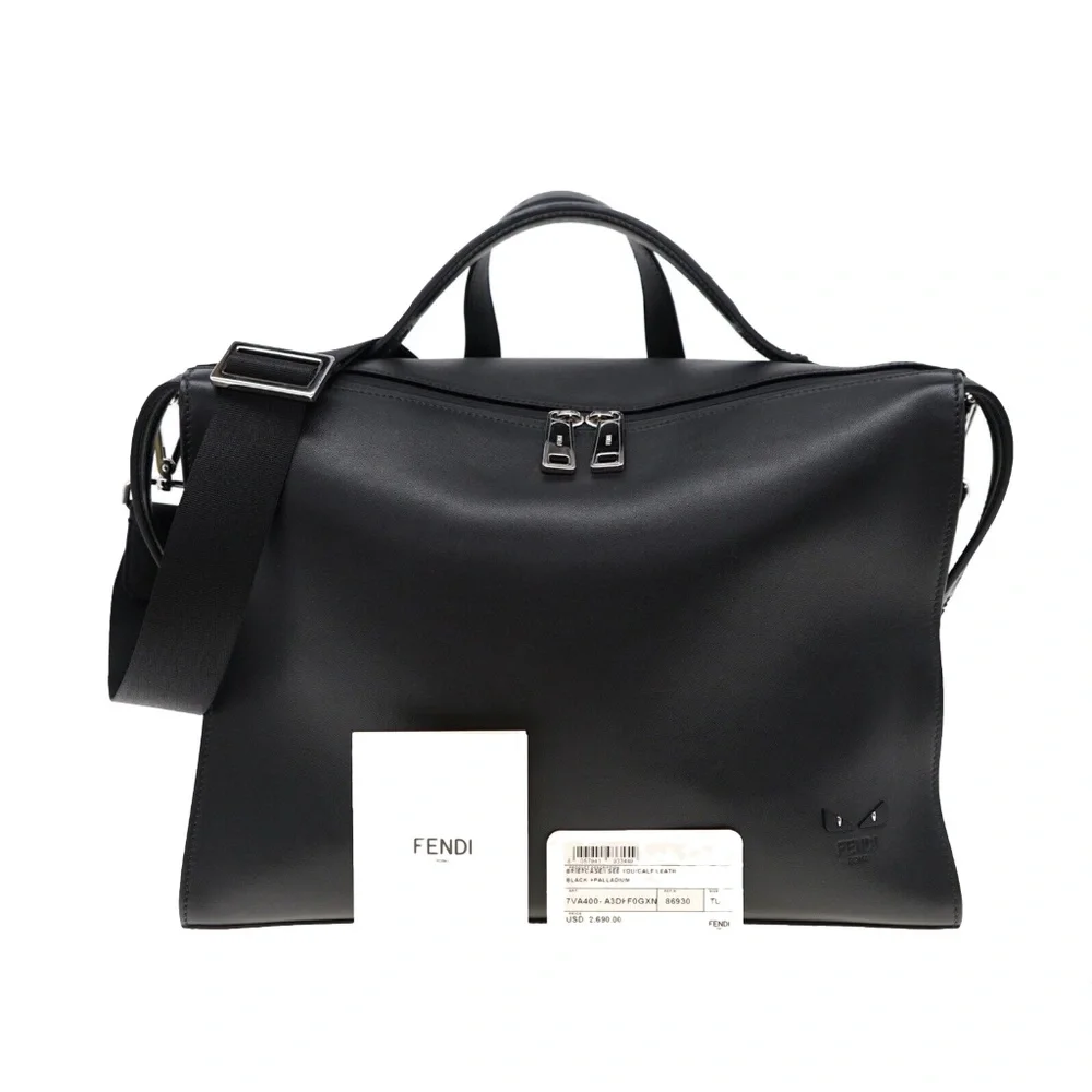 Fendi Shoulder Bag Lui Tote Bug Eyes Large Document Bag New - Picture 4 of 7